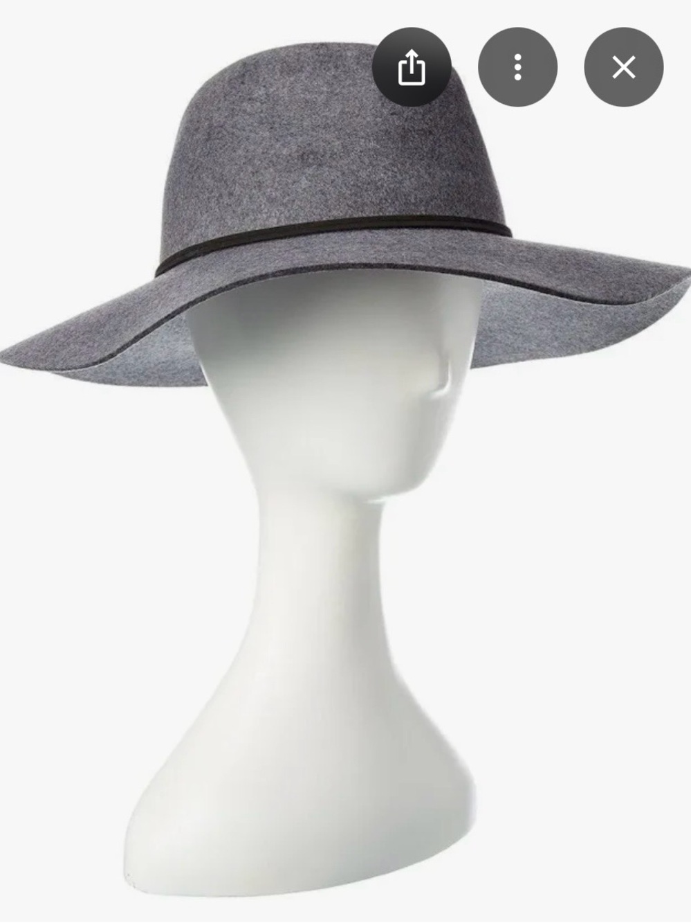 Phenix Dark Gray Women's Hat